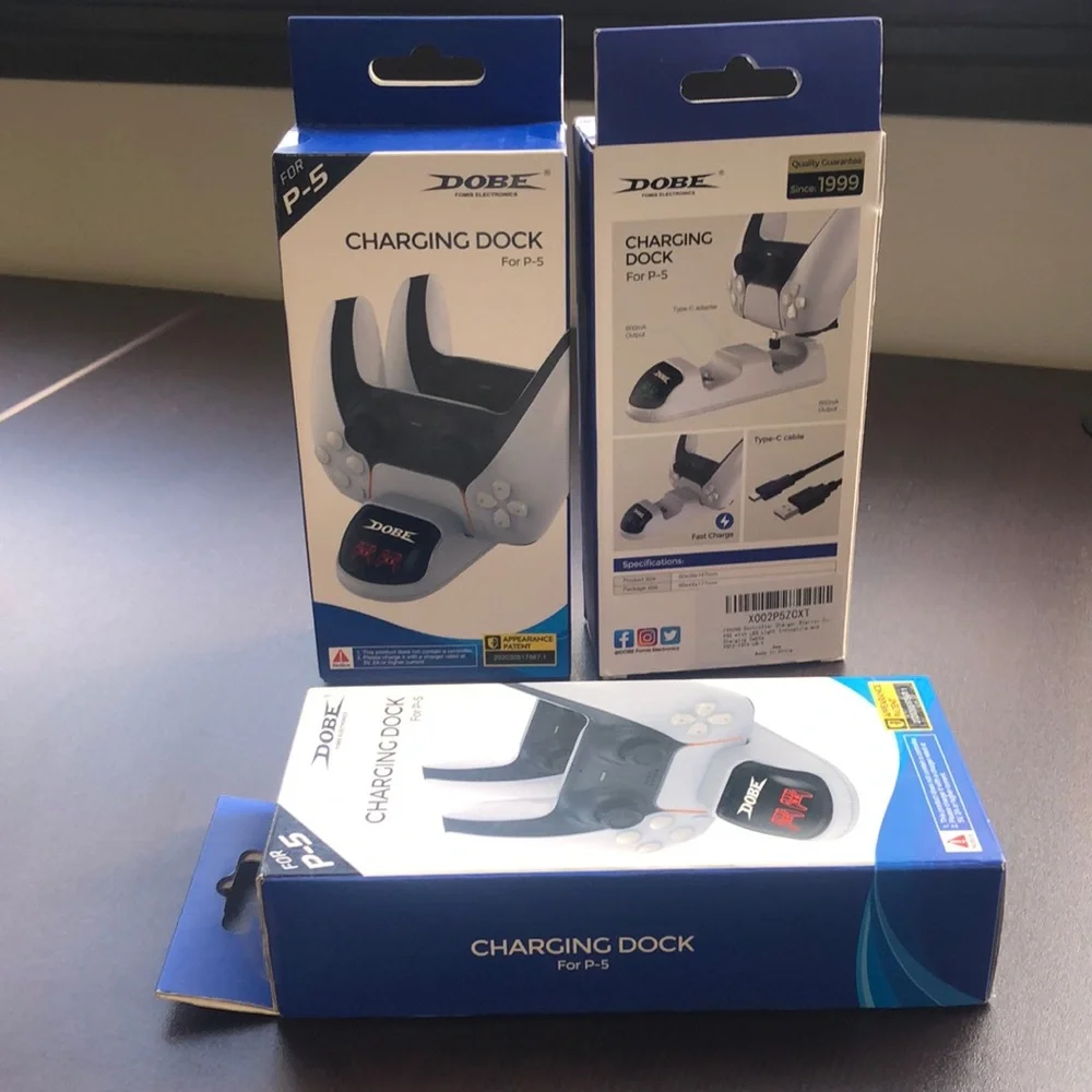 NIB PS5 DualSense Controller Charging Station $10 each willing to bundle 3/$25